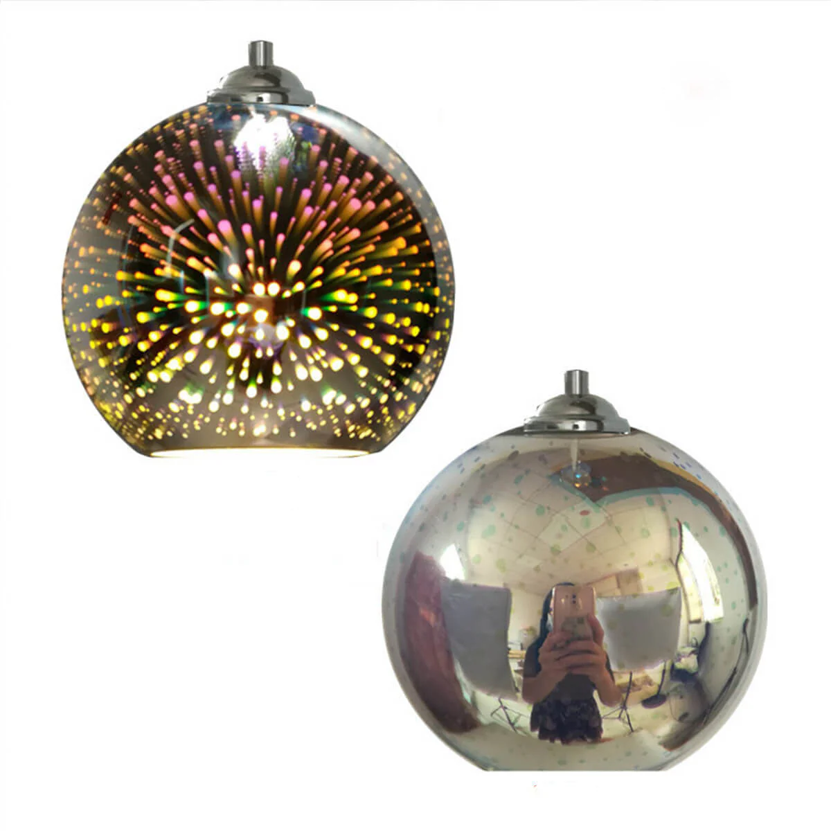 Kreative 3D-Glas Hängeleuchte - Image 16
