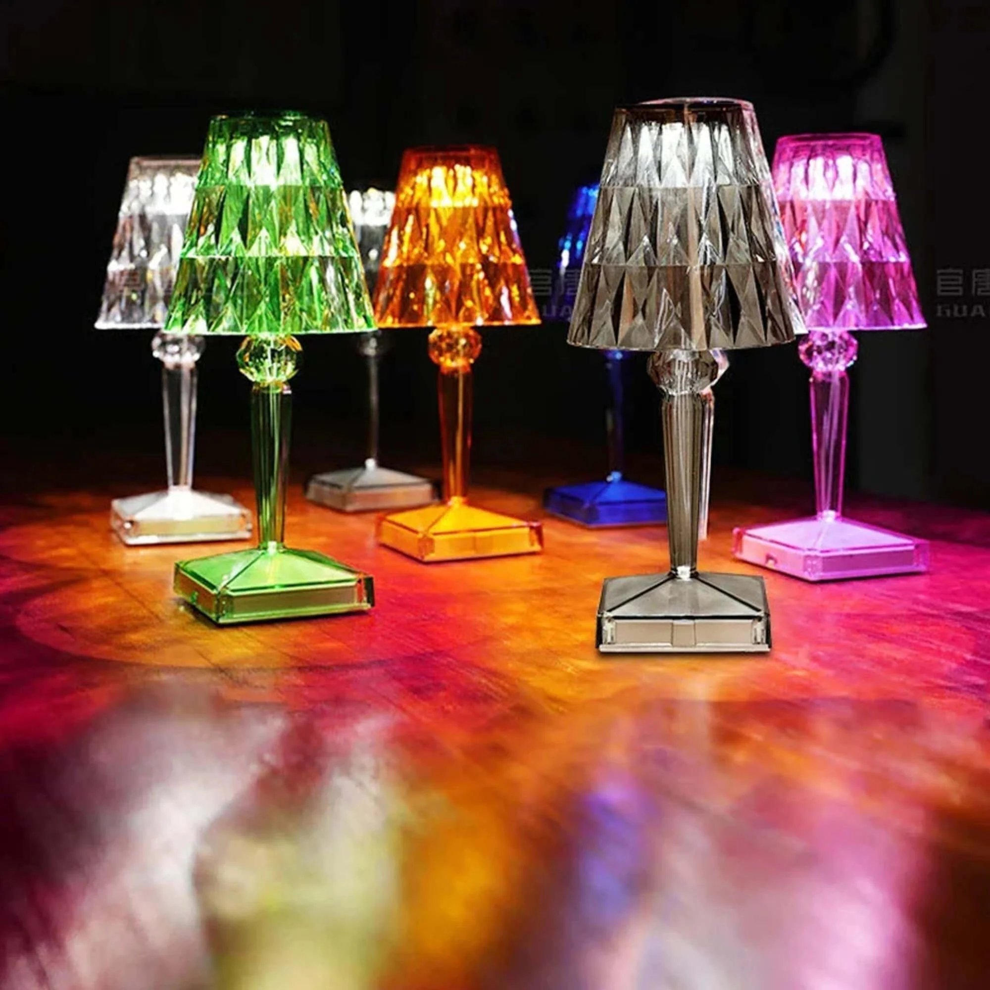 Kristalloptik LED Tischleuchte - Image 3