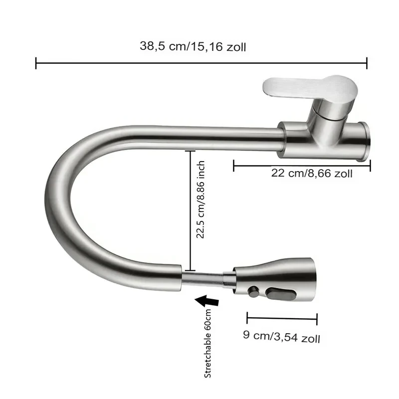 Küchenarmatur mit ausziehbarem Auslauf - Image 3