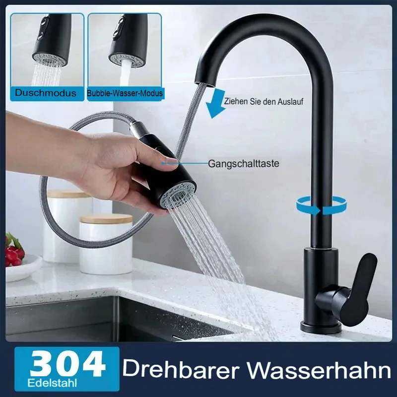Küchenarmatur mit ausziehbarem Auslauf - Image 8