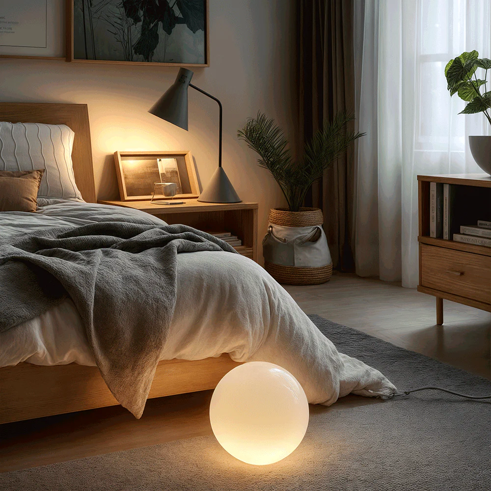 Moderne kugelförmige LED-Gartenlampe - Image 7