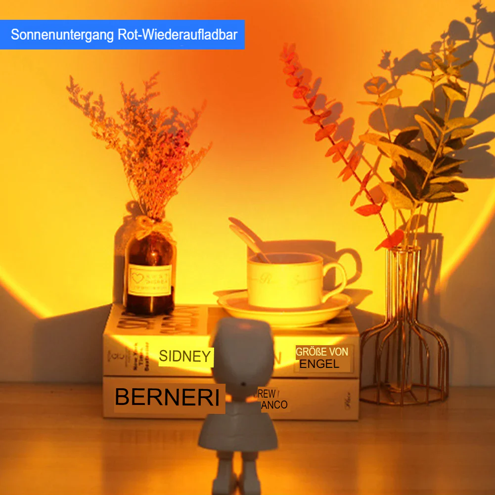 LED-Sunset-Lampe – Traumhafte Projektionen für gemütliche Abende - Image 11