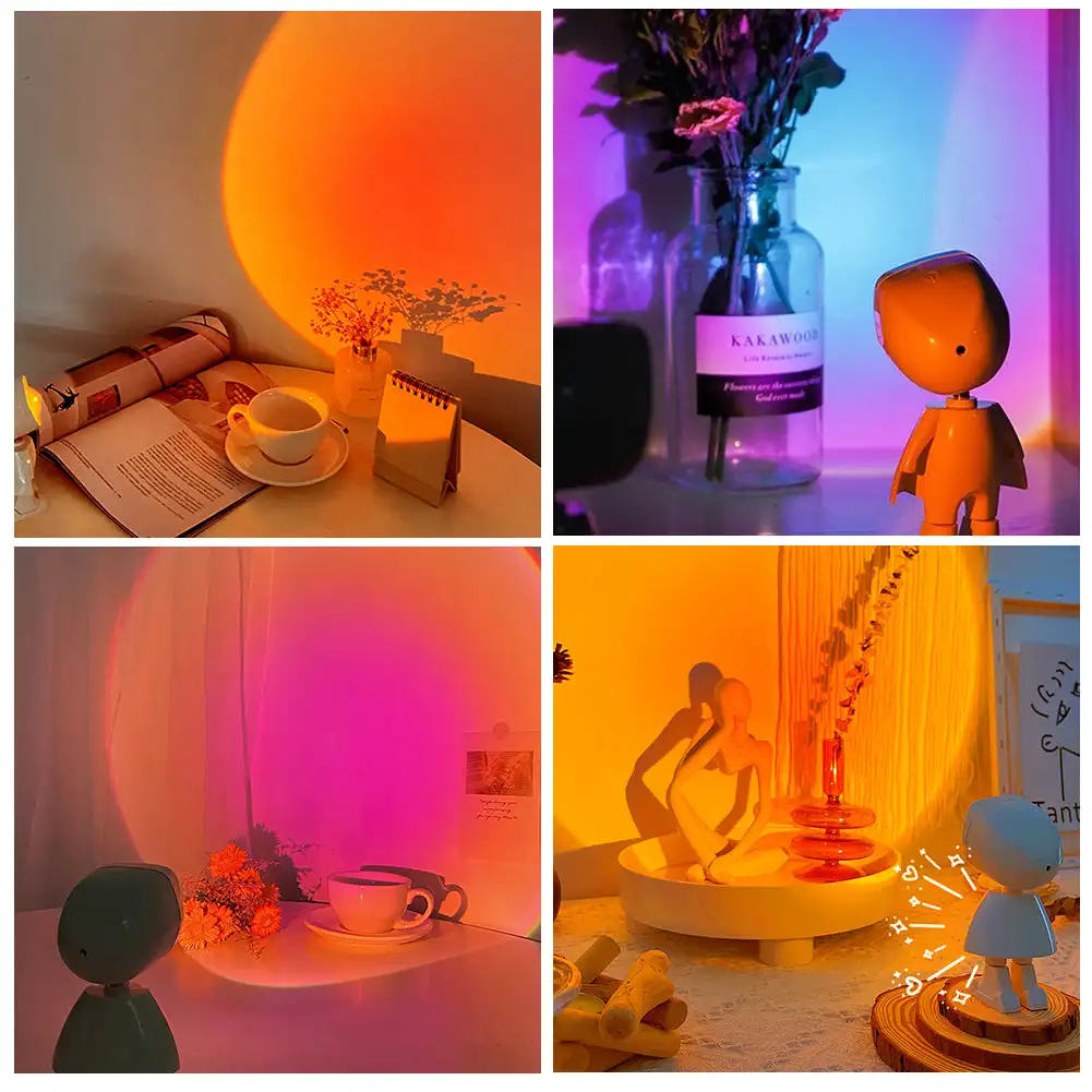 LED-Sunset-Lampe – Traumhafte Projektionen für gemütliche Abende - Image 4