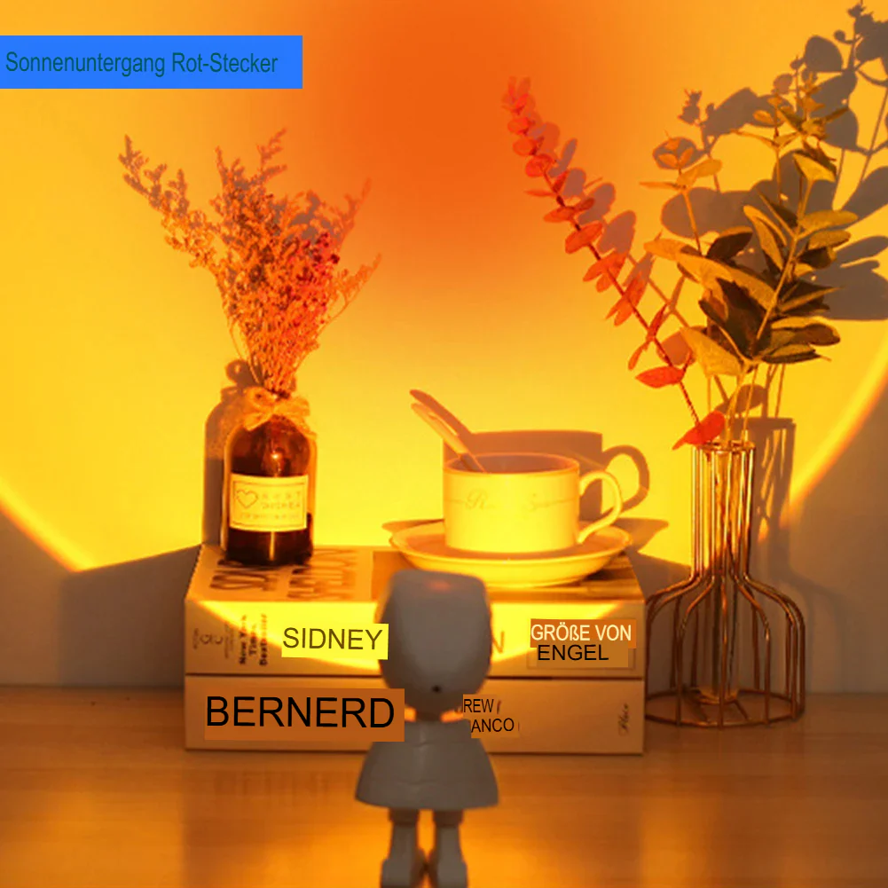 LED-Sunset-Lampe – Traumhafte Projektionen für gemütliche Abende - Image 9