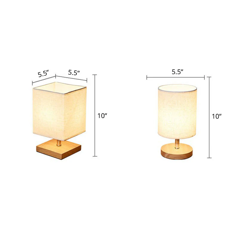 Leinen Tischlampe - Image 2