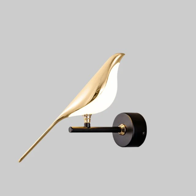 Skandinavische Wandleuchte – Elegantes Vogeldesign mit warmem LED-Licht - Image 9