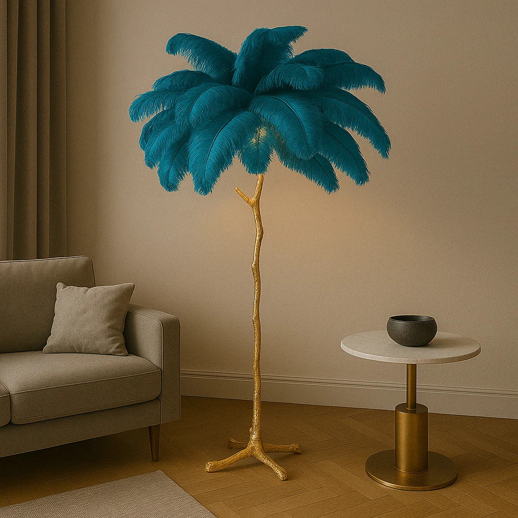 Luxuriöse Feder Stehlampe Design - Image 11