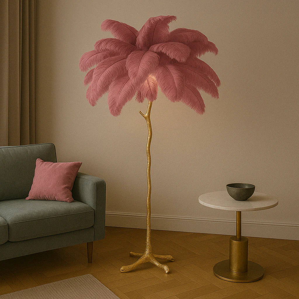 Luxuriöse Feder Stehlampe Design - Image 12