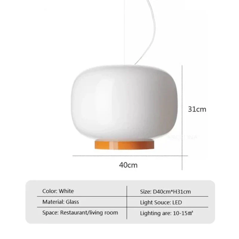 Luxuriöse Glaspendelleuchte - Image 7