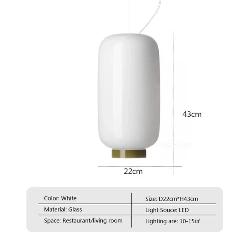 Luxuriöse Glaspendelleuchte - Image 8