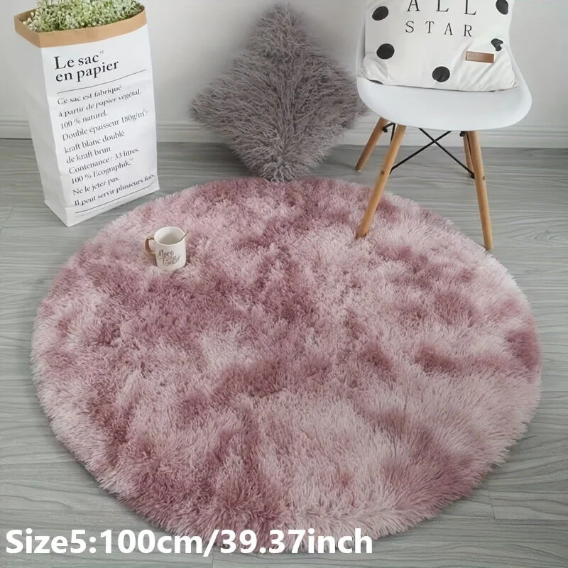 Luxuriöser Plüschteppich Rund - Image 11