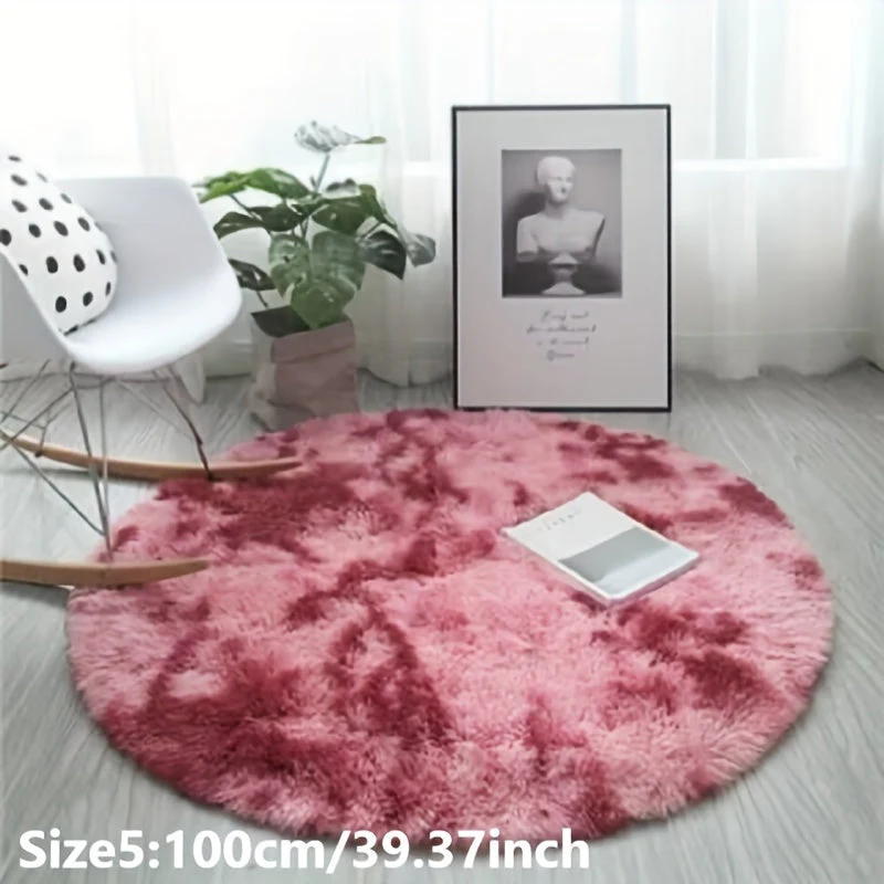 Luxuriöser Plüschteppich Rund - Image 15
