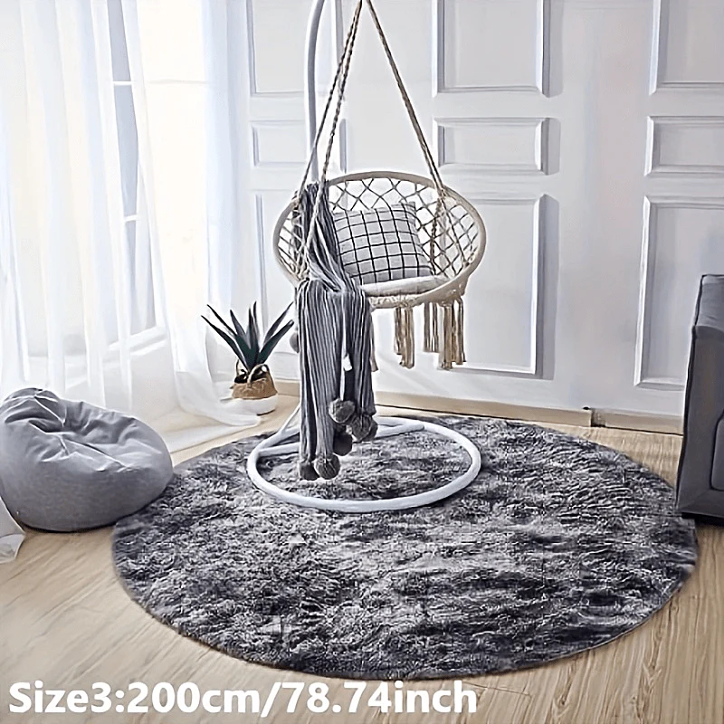 Luxuriöser Plüschteppich Rund - Image 6