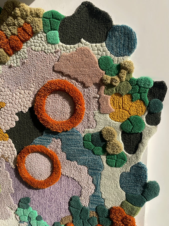 Luxuriöser Teppich aus Wolle - Image 3