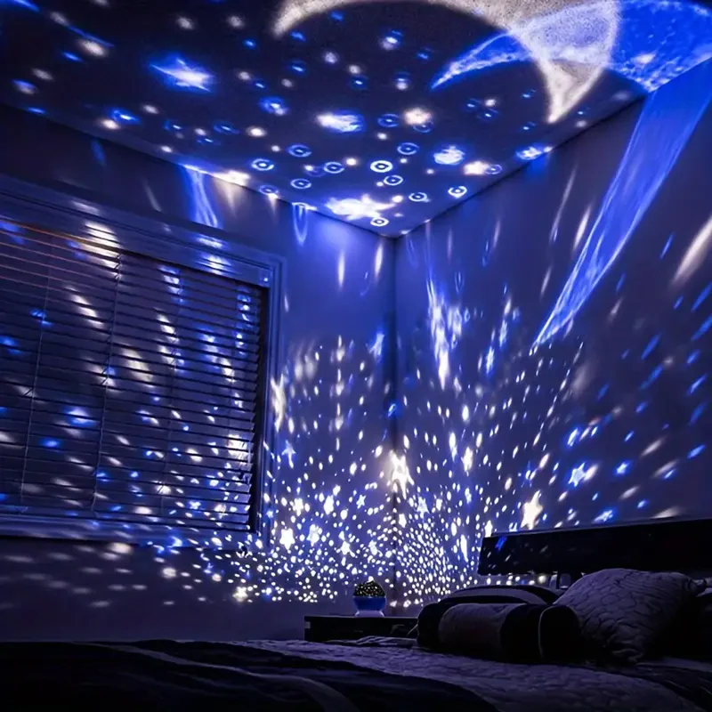 360° himmel-Projektor – Magisches Ambiente für Schlaf- & Wohnzimmer - Image 6