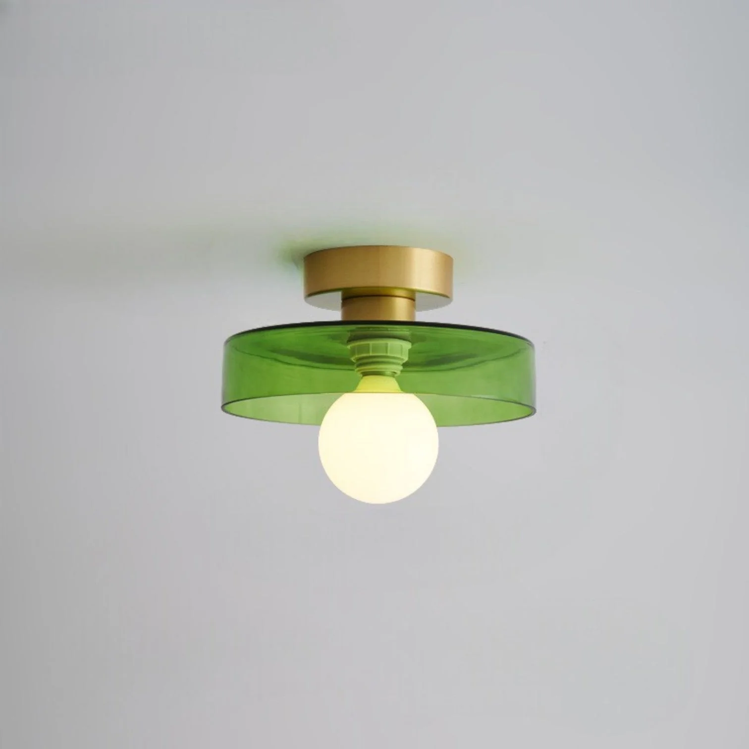 Moderne Bauhaus-Glasdeckenleuchte - Image 8
