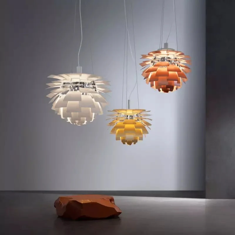 Moderne Artischocken-Metall-Pendelleuchte - Image 16