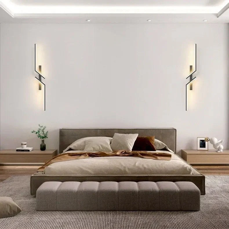 Design LED Streifen Wandleuchte – Für Schlafzimmer, Wohnzimmer & Büro - Image 4