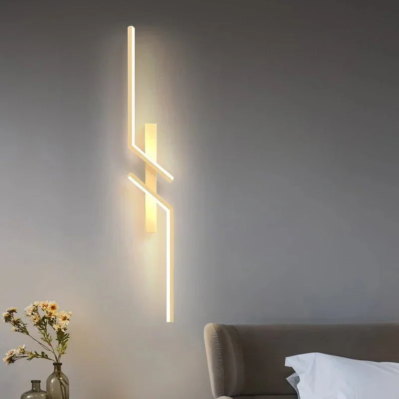 Design LED Streifen Wandleuchte – Für Schlafzimmer, Wohnzimmer & Büro - Image 5