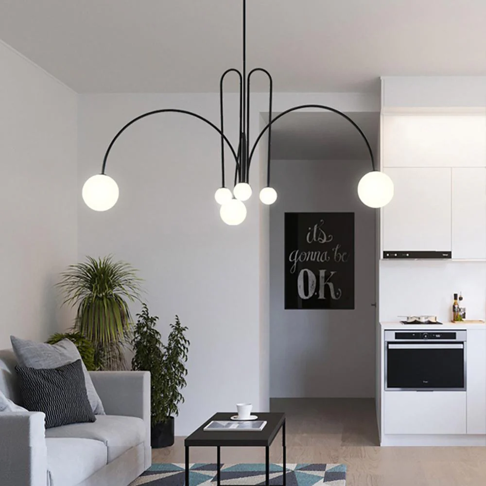 Moderne Lichtkunst Deckenlampe - Image 10