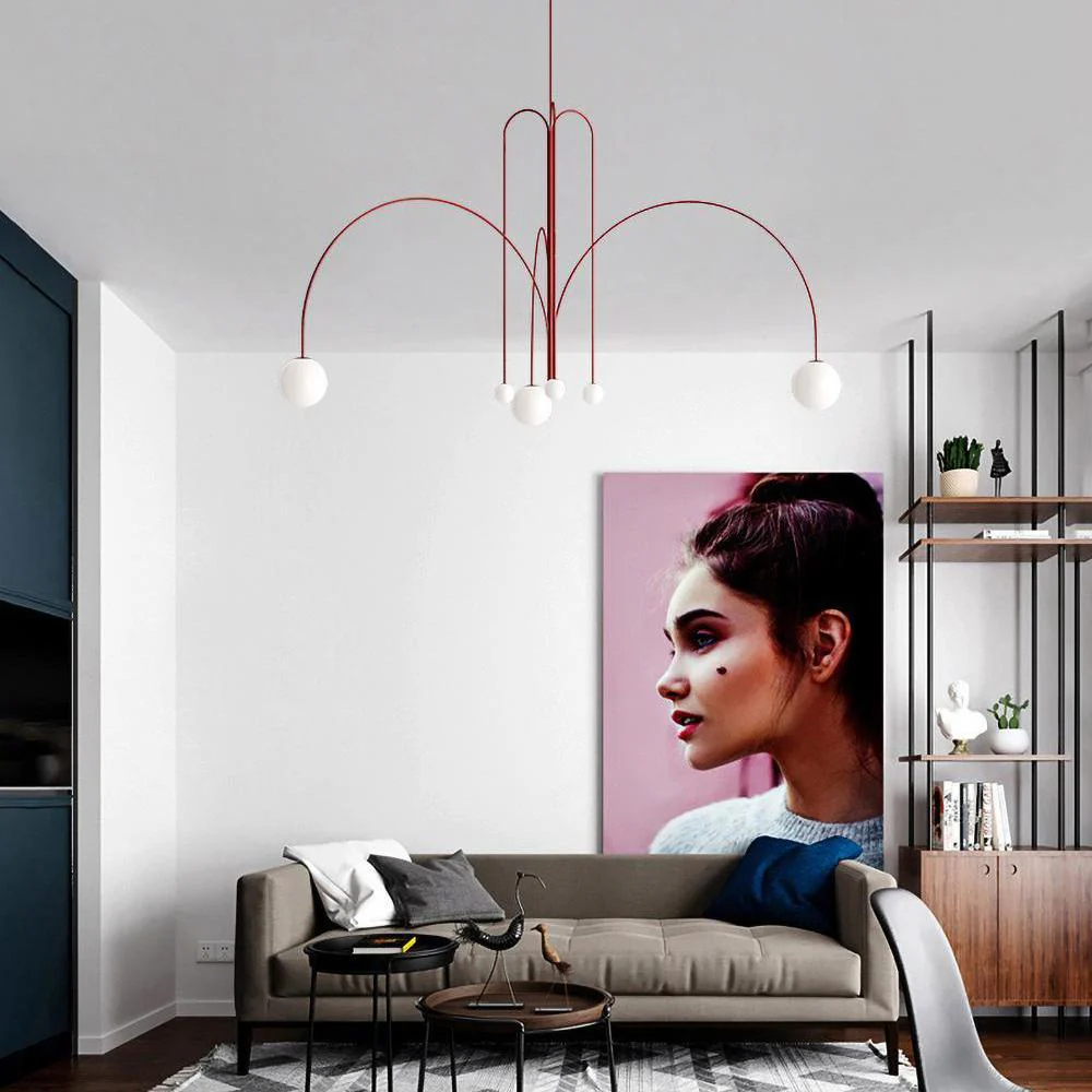 Moderne Lichtkunst Deckenlampe - Image 15