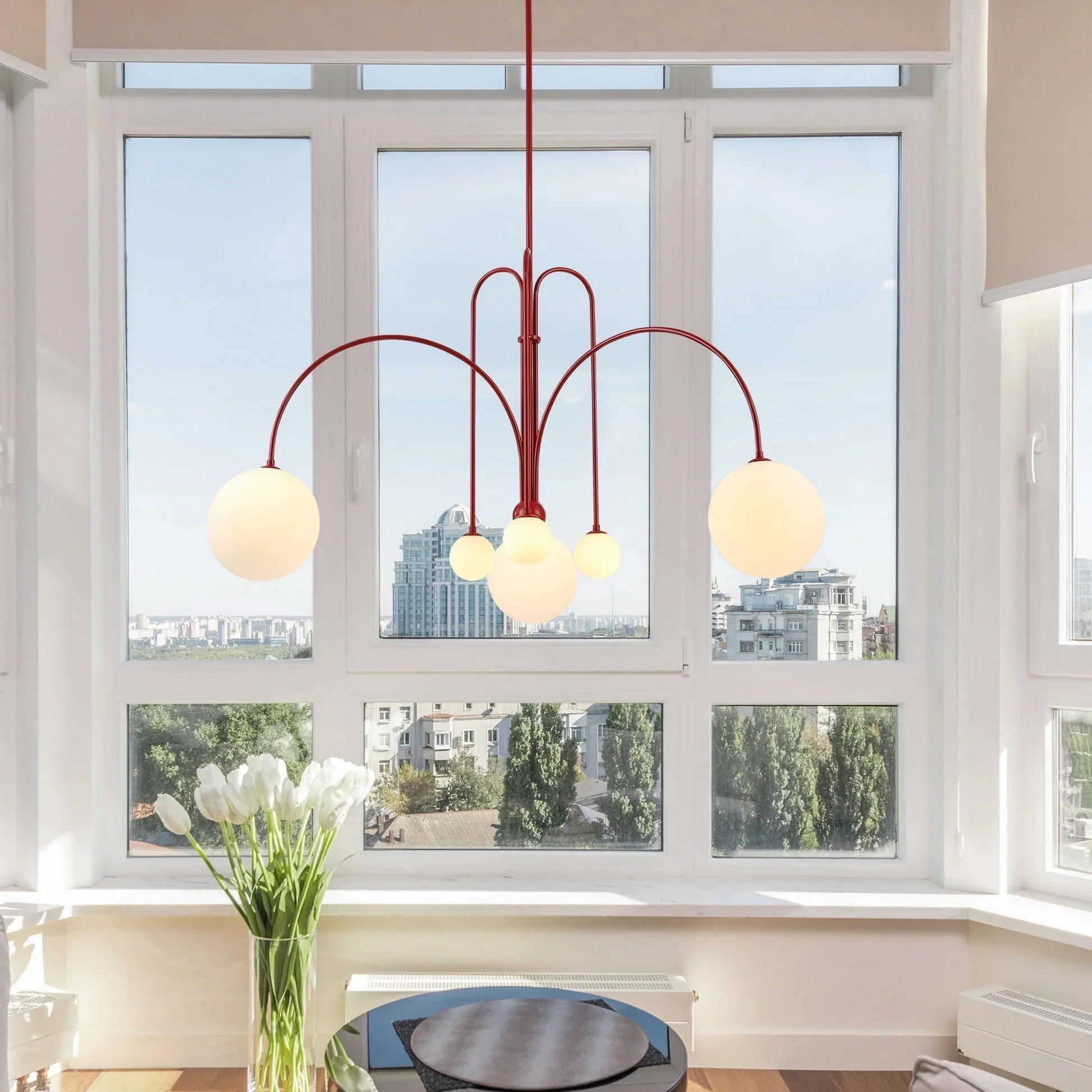 Moderne Lichtkunst Deckenlampe - Image 2