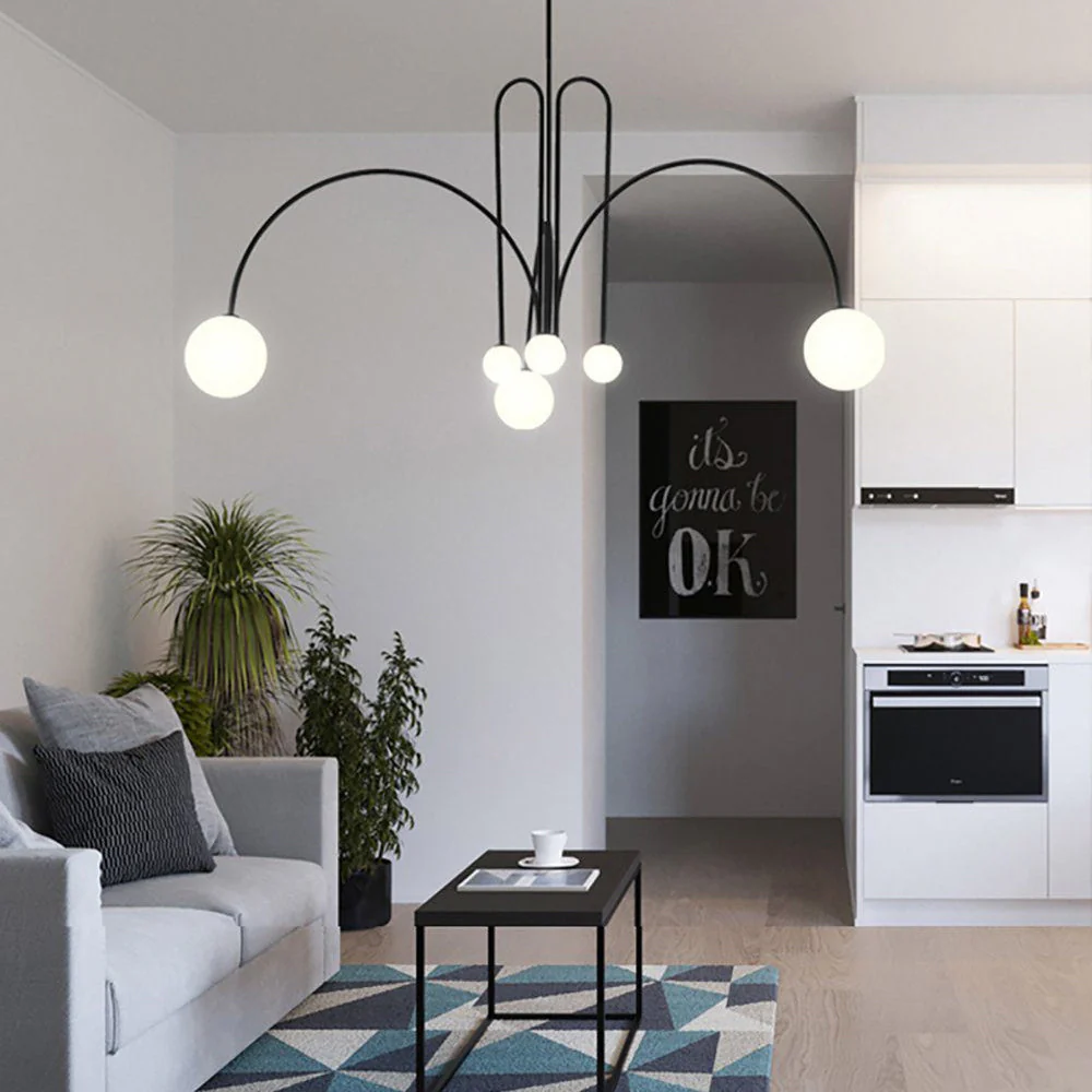 Moderne Lichtkunst Deckenlampe - Image 37