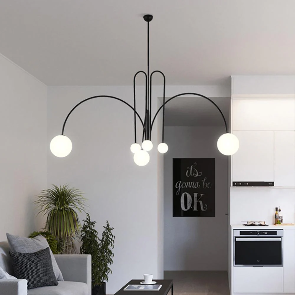 Moderne Lichtkunst Deckenlampe - Image 4