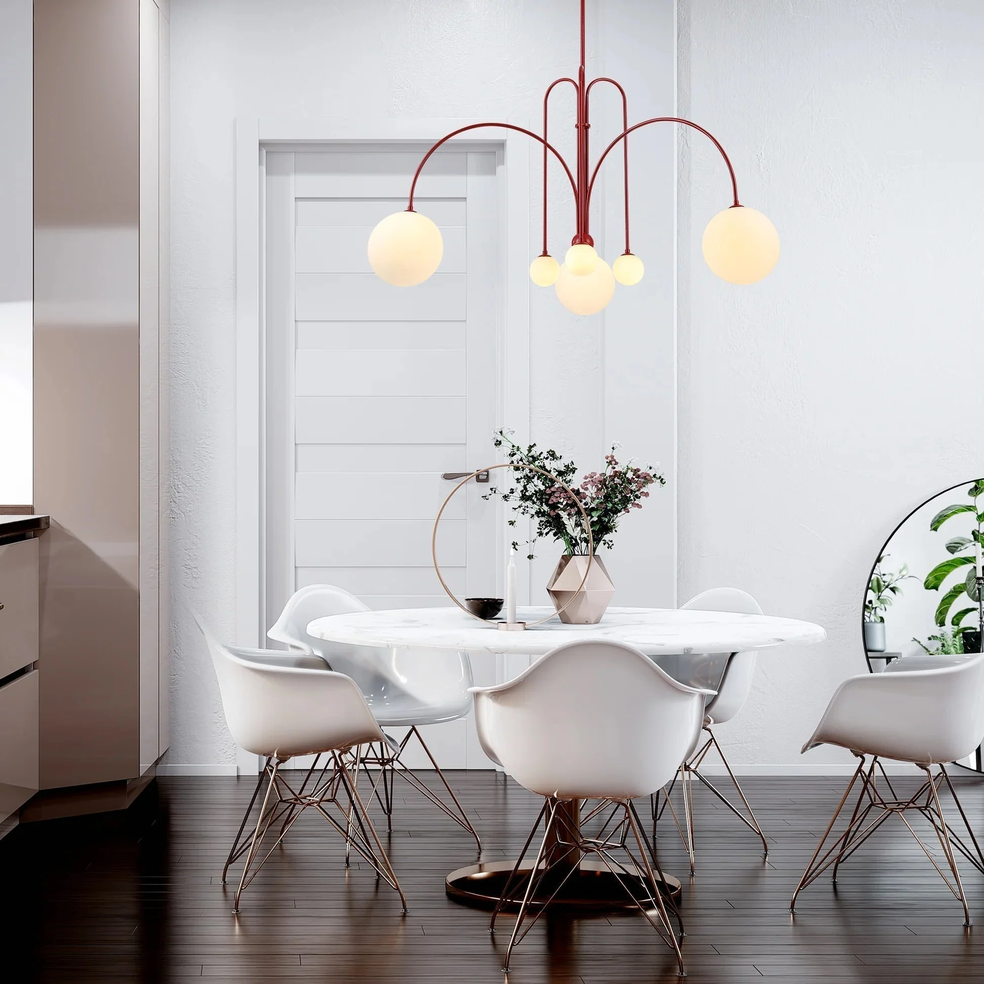 Moderne Lichtkunst Deckenlampe - Image 6