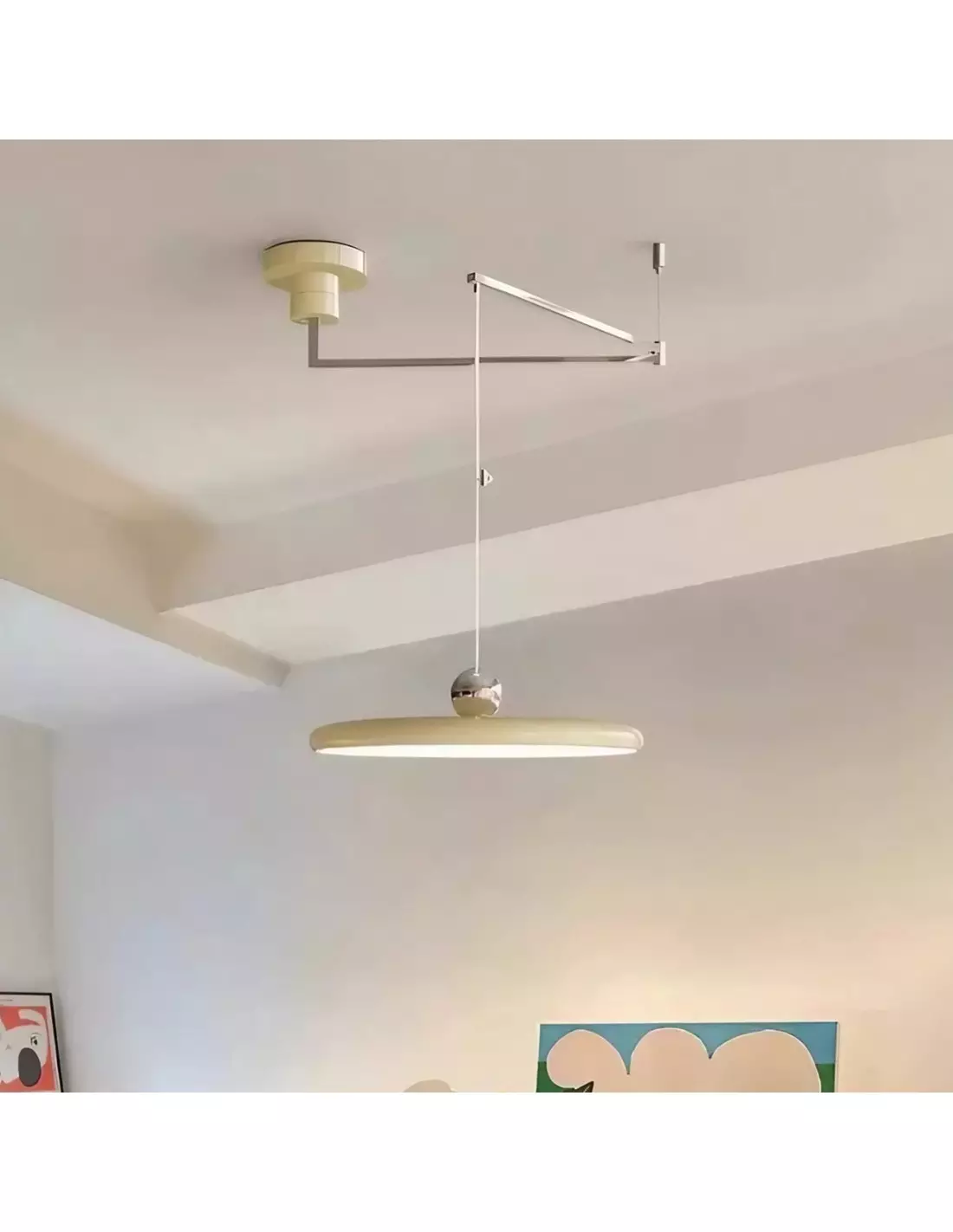 Moderne Pendelleuchte mit schwenkbarem Arm - Image 6