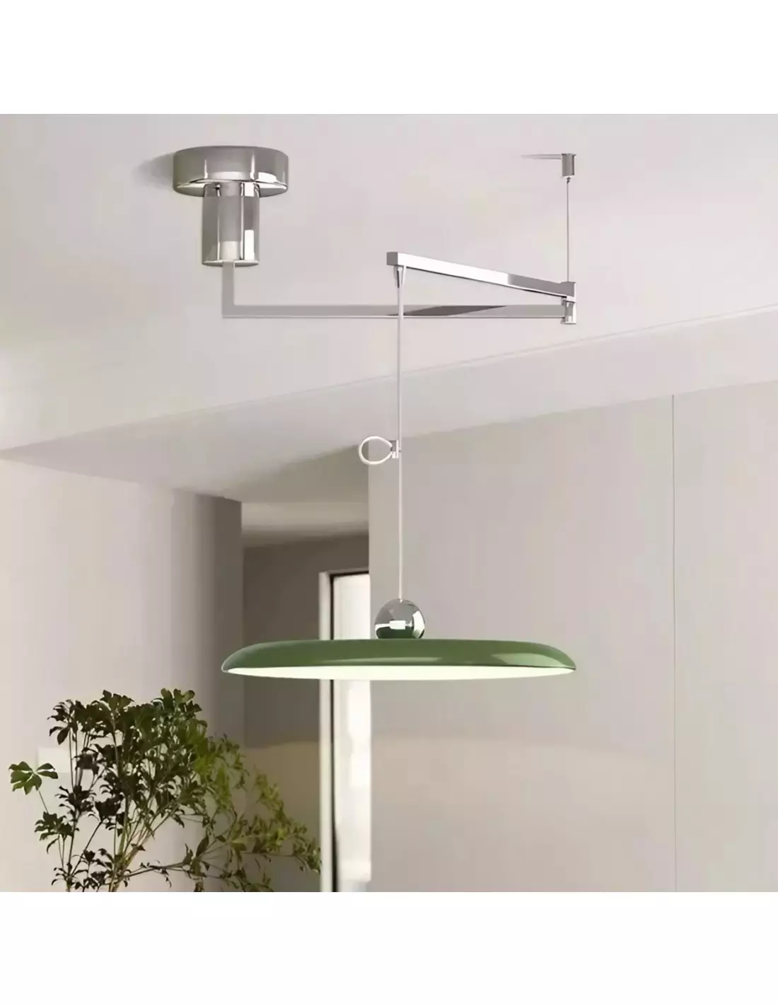 Moderne Pendelleuchte mit schwenkbarem Arm - Image 8