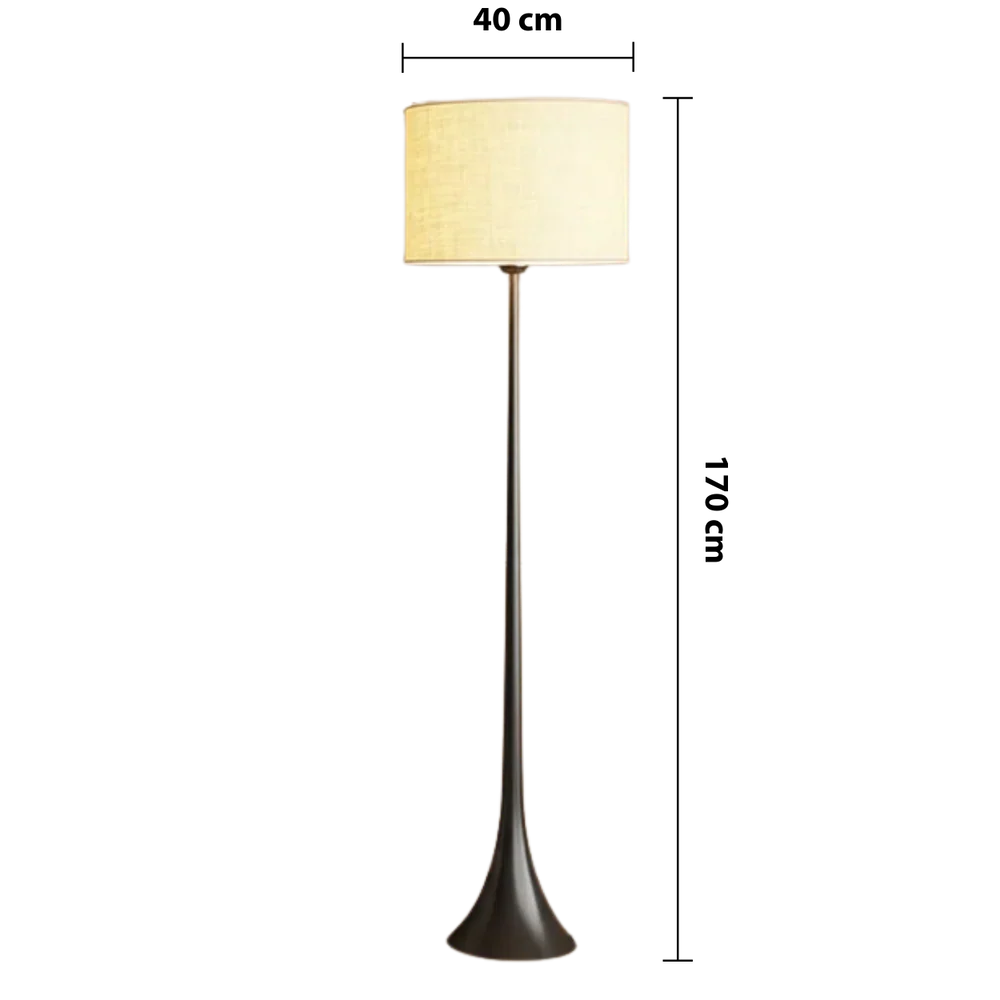 Moderne Seiden Stehlampe Design - Image 6