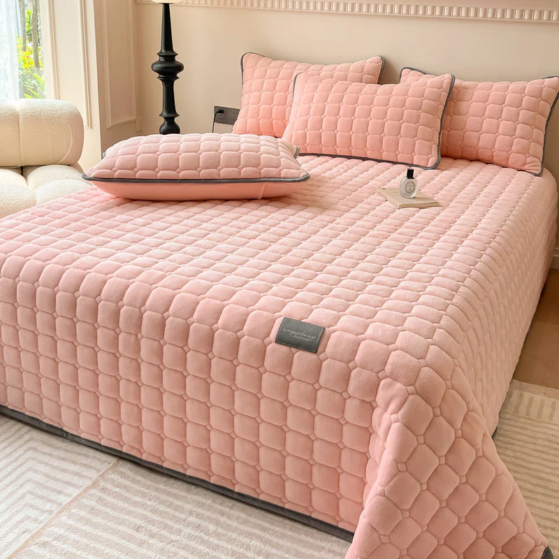Moderne Tagesdecke mit quadratischer Textur - Image 11