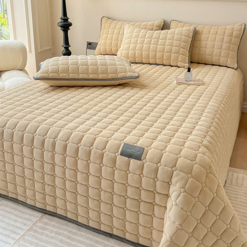 Moderne Tagesdecke mit quadratischer Textur - Image 12