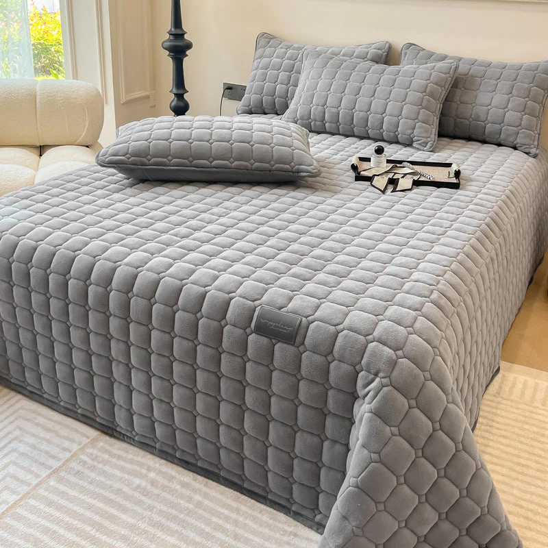 Moderne Tagesdecke mit quadratischer Textur - Image 13