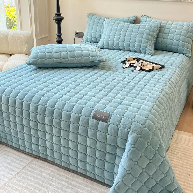 Moderne Tagesdecke mit quadratischer Textur - Image 14