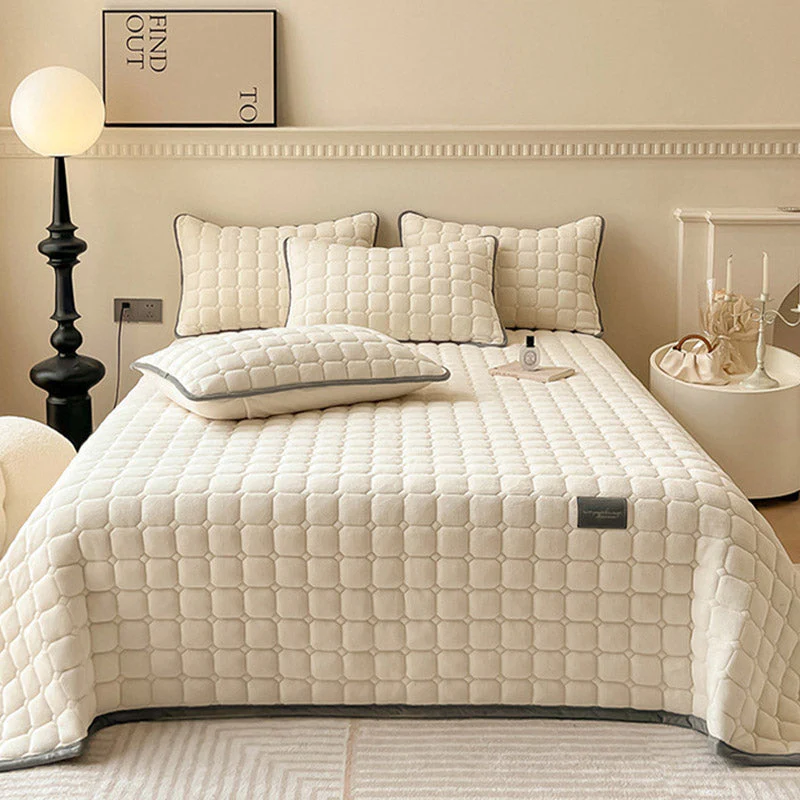 Moderne Tagesdecke mit quadratischer Textur - Image 16