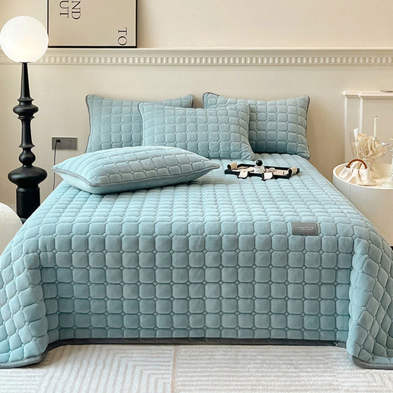 Moderne Tagesdecke mit quadratischer Textur - Image 22