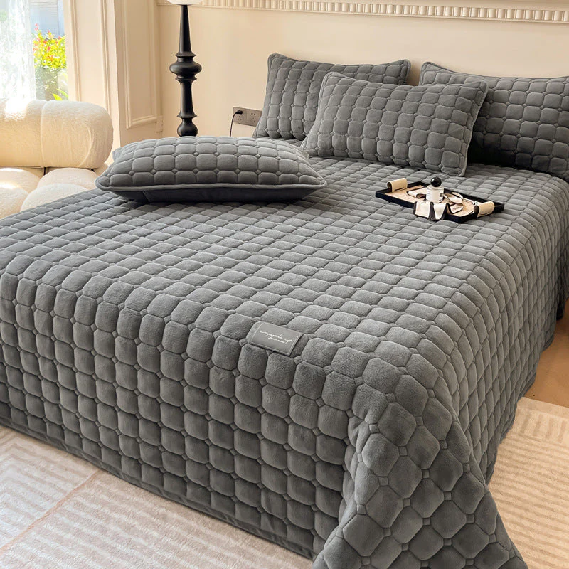 Moderne Tagesdecke mit quadratischer Textur - Image 7