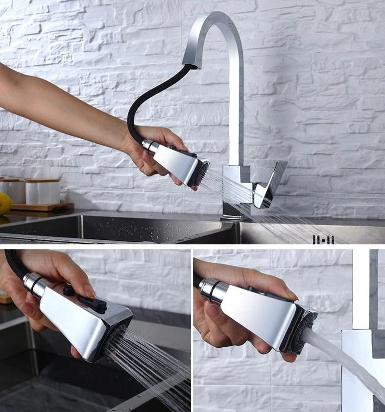 Moderner ausziehbarer Küchenwasserhahn - Image 13
