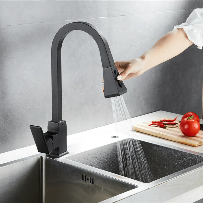 Moderner ausziehbarer Küchenwasserhahn - Image 16