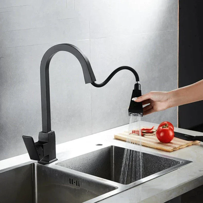 Moderner ausziehbarer Küchenwasserhahn - Image 18