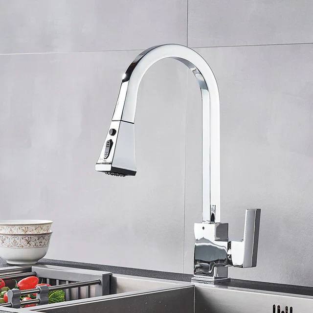 Moderner ausziehbarer Küchenwasserhahn - Image 19