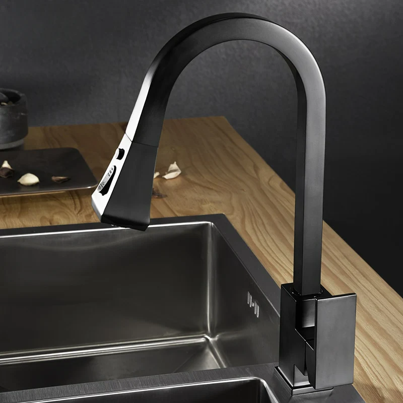 Moderner ausziehbarer Küchenwasserhahn - Image 27