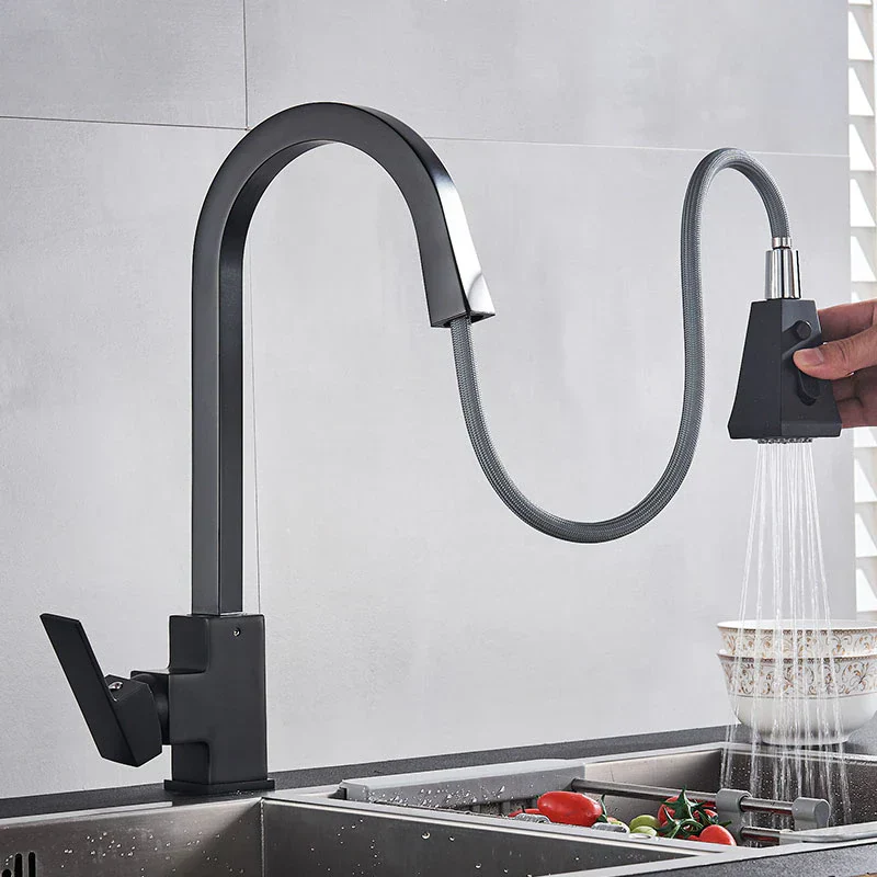 Moderner ausziehbarer Küchenwasserhahn - Image 9