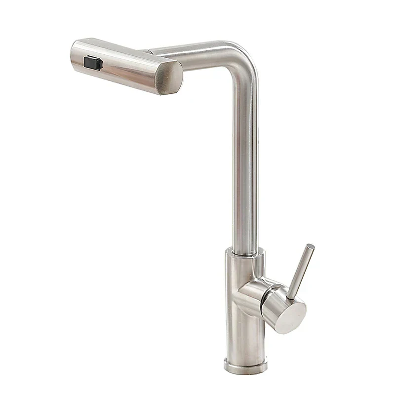 Moderner Wasserfall-Küchenarmatur mit ausziehbarer Handbrause - Image 13