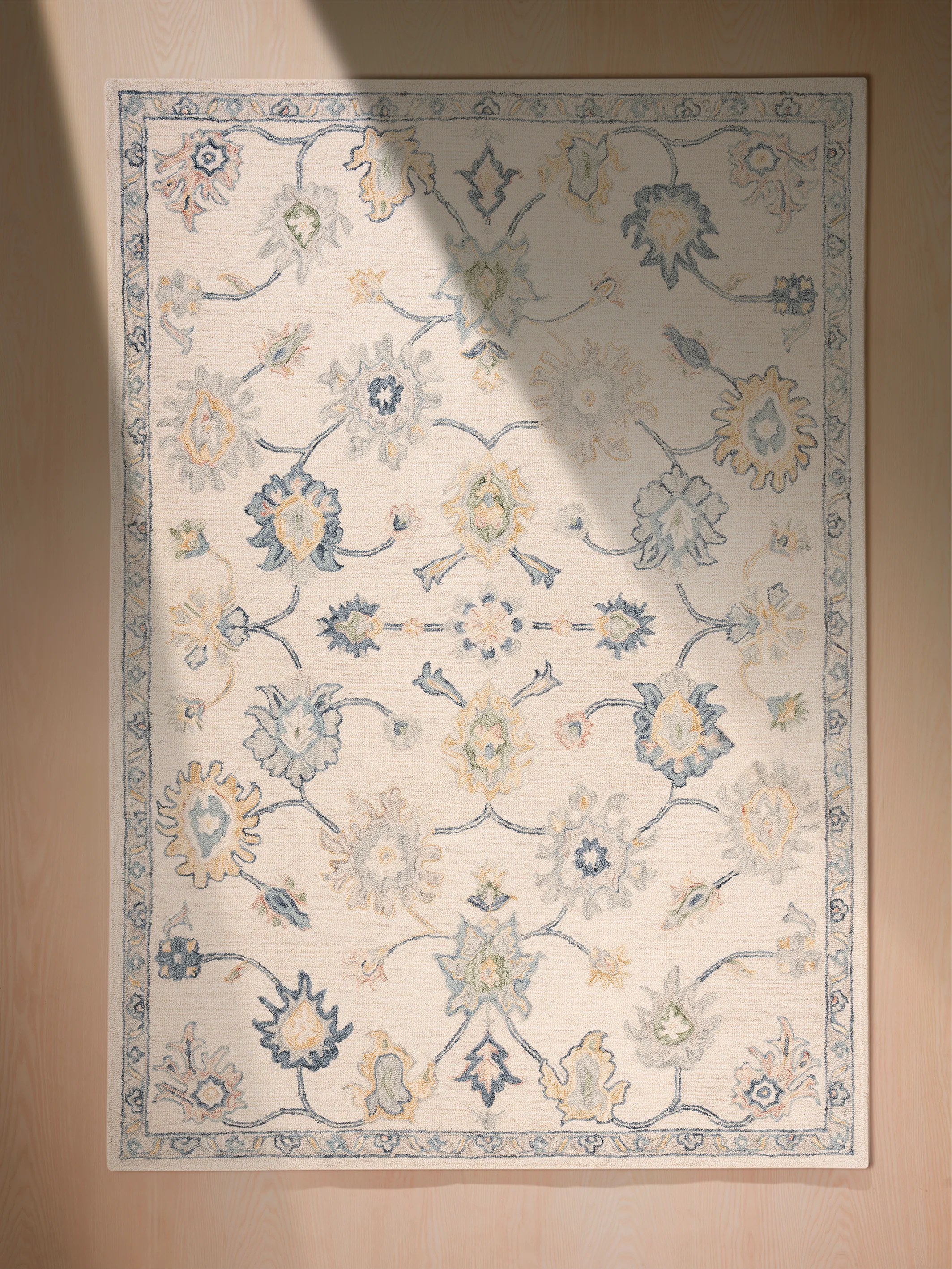 Moderner Wohnteppich Blau - Image 3