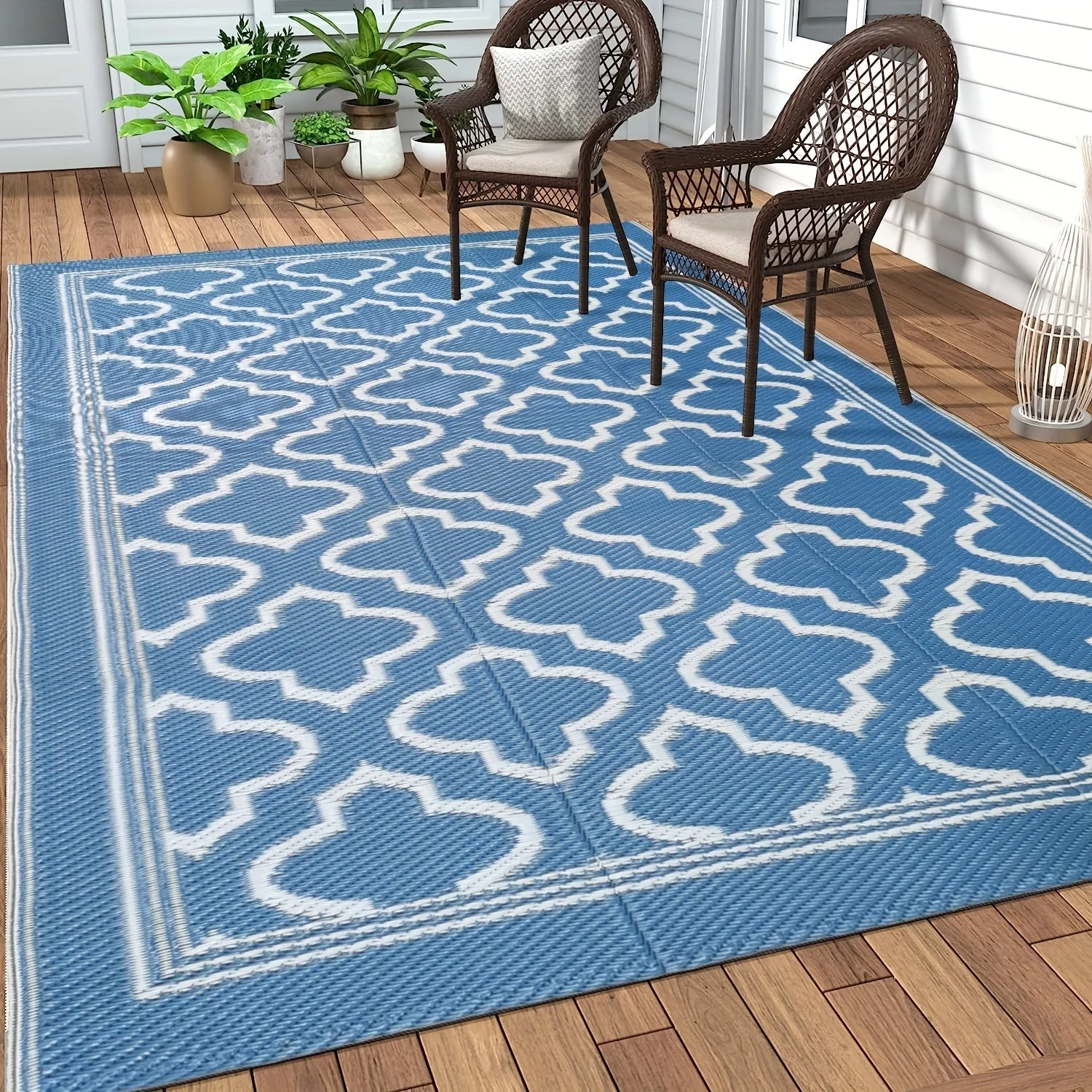 Wasserfester Outdoor-Teppich Boho-Design - Image 2