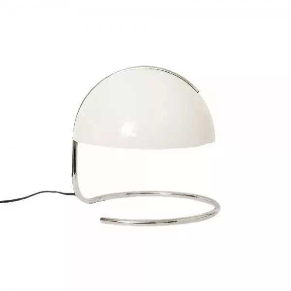 Postmoderne Tischleuchte aus Metall & Glas - Image 2