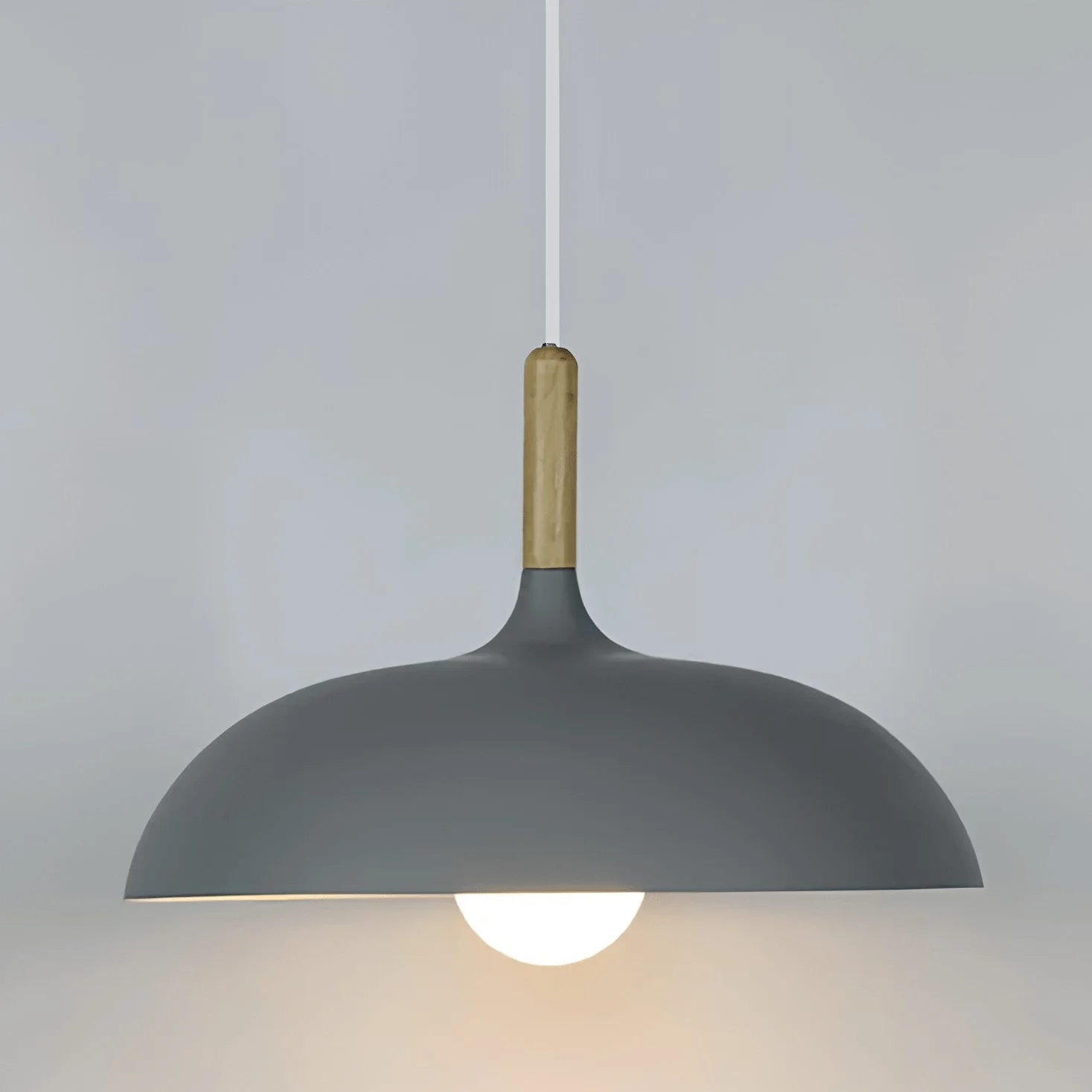 ScandiOak – Minimalistische Eichenholz-LED-Deckenlampe - Image 10